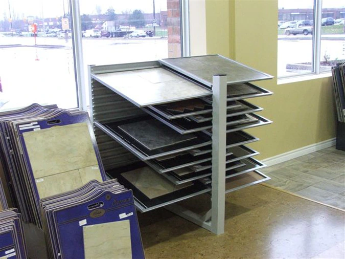display rack for ceramic tiles